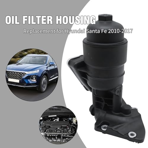 EATAKWARD 263003CAB1 Oil Filter Housing, Replacement for Hyundai Azera Santa Fe, Replacement for Kia Cadenza Sedona Sorento 2010-2017 3.3L 3.5L by EATAKWARD - Image 7