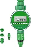 Controlador de Irrigação Automático, Irrigador com Temporizador Digital, Temporizador de Rega Operado por Bateria, Temporizador de Irrigação