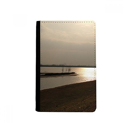 Preisvergleich Produktbild beatChong Abenddämmerung Strand Fotografie-Pass-Halter Reise-Brieftasche Abdeckungs-Fall Karten-Geldbeutel