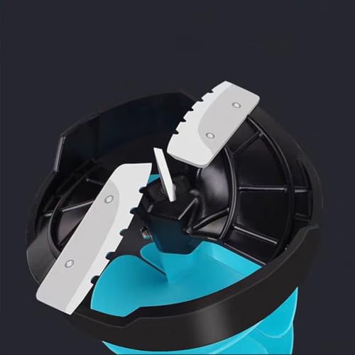 Cuchillas de repuesto fiables para barrenas de hielo eléctricas, 8 pulgadas, acero inoxidable, juego de 2