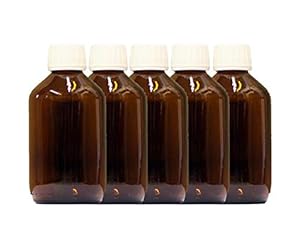 Naturgut 5 x 250ml Braunglas Tropfflaschen PP28
