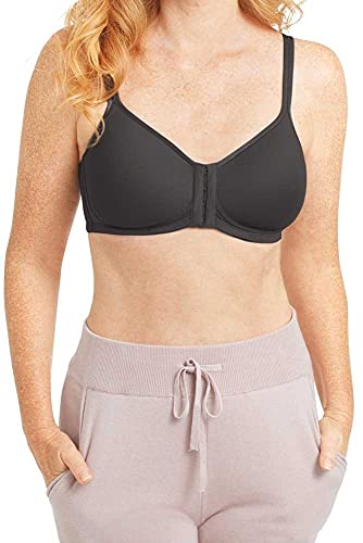 Amoena Womens Mara Padded Wire-Free Easy Front & Back Closure/Fastening Pocketed Mastectomy Bra, Adjustable & Comfortable