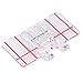Smart H Border Guide Sewing Machine Presser Foot - Fits All Low Shank Snap-On Singer, Brother, Babylock, Euro-Pro, Simplicity, White, Janome, Kenmore, Juki, New Home