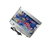 dijiusidy Luce notturna per soggiorno, lampada Pesce grosso 30x7x23cm
