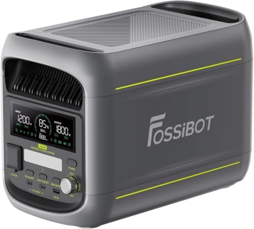 FOSSiBOT F1800 Portable Power Station 1800W (3600W Surge), 1024Wh...