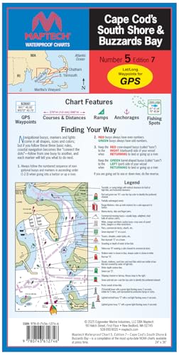 Waterproof Charts - How to Catch 'Em - Central & South Coasts