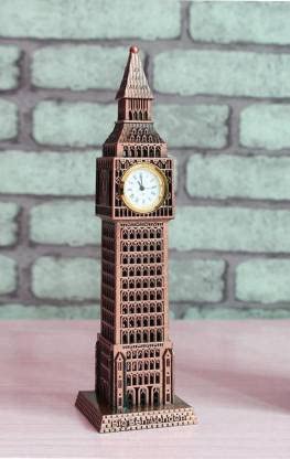 Crafts Big Ben Clock Tower of London with Clock Souvenir Collectible Item Ideal for Home Decor, Study Room, Living Room, Study Cabinet, Office Decor, Travel Office Decor, Christmas Gifting.