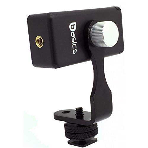 Dslr Hot Shoe Flash Camera Smartphone Live Recording Mount W/360º Rotation Thumb Screw For Apple Iphone 14 13 12 Pro Max Se Samsung Galaxy S23 S22 One Plus #TOP2