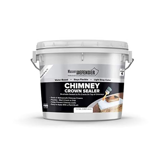 MasonryDefender Chimney Crown Sealer 1/2 Gal
