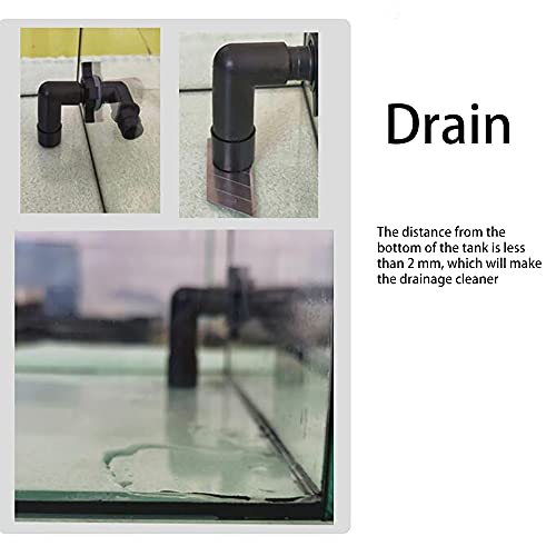 Groot reptiel glazen terrarium Reptiel glazen terrarium Amfibieën Tank Mini Habitat Kooien Waterschildpad tank voor slang schildpad spin - Afbeelding 4