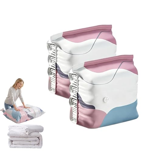 No-Pump Jumbo Vacuum Storage Compression Bags for Bedding