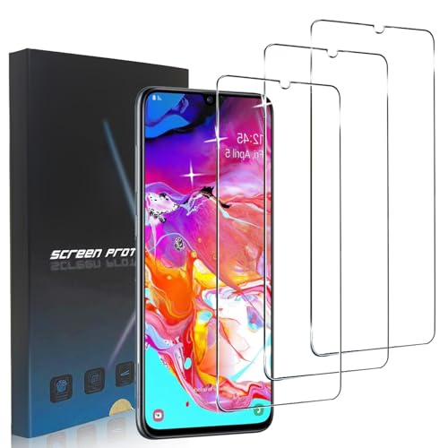zonyee 3 Pack Screen Protector for Samsung Galaxy A70,