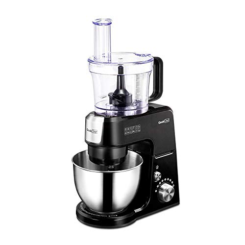 Geek Chef Stand Mixer Accessory Bundle with 2.6 Quart Food Processor Chopper Attachment and Fine and Coarse Mincer Meat Grinder Attachments - Thumbnail 3