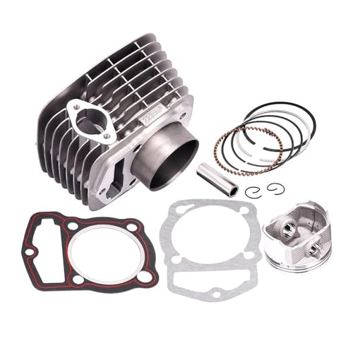 Kit de juntas de pistón y anillos para arreglar motor quemado de moto FTR223