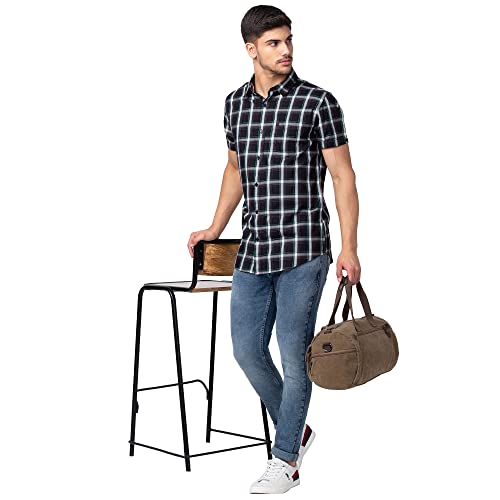 Image of Spykar Men's Skinny Fit Low-Rise Casual Jeans