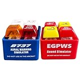 安全知識習得支援: 警告音シミュレーター操作フィードバックシステムを活用し、緊急事態への正確な対応方法を習得するための実践的訓練用アクセサリー 素晴らしいプレゼント: 子供や家族、航空ファンにおすすめのおもしろくパイロットとクルーの警告キーチェーン。誕生日や祝祭日の贈り物にぴったり。軽快なデザインが日常を明るく彩ります 収集家向け: 航空機愛好家向けに開発された本格的な操縦席風キーホルダー。航空サウンドシミュレーター精密に再現されたディテールと実用的なボタン配置でコレクションの価値を高めます 没...