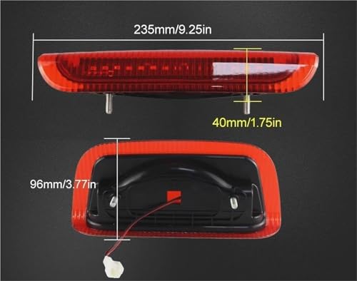 Troisième feu stop noir teinté avec fixation exacte pour Nissan Juke 2011 - 4
