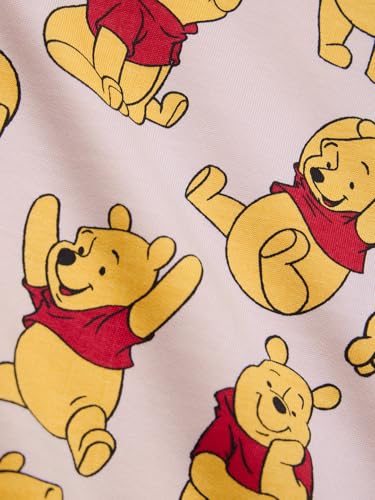 Image of The Souled Store Cotton Blend Official Disney: Pooh Bear Boy's Round Neck Long Sleeve Graphic Print Regular Fit Sweatshirts Sweatshirts Pullovers Graphic Printed Sportswear Casual Warm Cozy