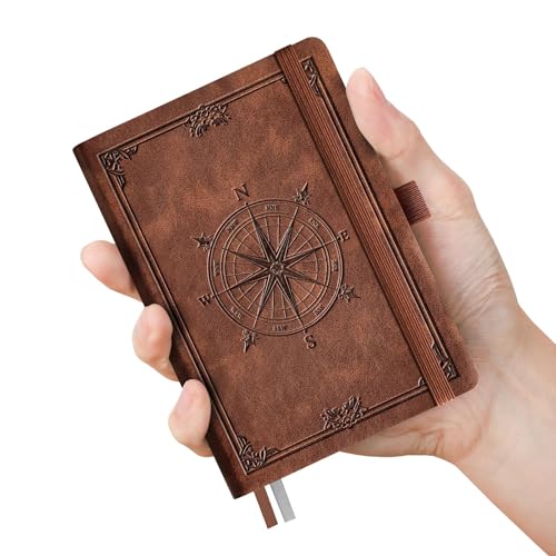 Carnet de poche ligné AHGXG anti-bavure de 256 pages pour ne plus perdre vos notes de bureau