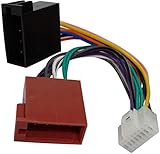 Geeignet zum Anschluss eines Autoradios der liste in der Beschreibung auf der ISO-standard-Stecker für Ihr Fahrzeug