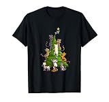 Katzenbaum, Katzen Weihnachten T-Shirt