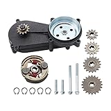 MOFANS ATV Transmission Gear Box Clutch Kit Fit for 2 Stroke Pocket Mini Bike Motorcycle ATV T8F 11T 13T 14T 17T 20T Teeth