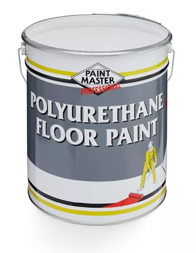 Polyurethane Floor Paint: Industrial-Strength Durability for Any Space - Resilient Coating for Heavy Traffic and Harsh Conditions (Polyurethane Floor Paint - Dark Grey, 20L)