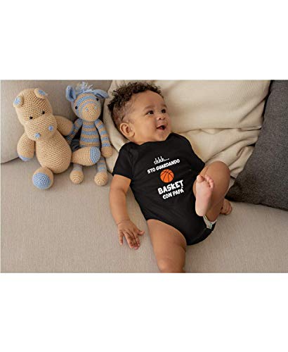 Colorfamily Body Neonato divertente Sssh.. sto