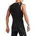 2XU Active Tri Singlet Black/Black SM
