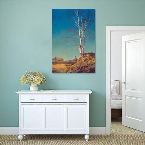 Affiche Bouleau Blanc Maxfield Parrish Décoration Murale - 4