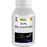 ANDREW LESSMAN P.M. Relaxation - 30 Capsules - Natural Support for Gentle Restful Sleep with Melatonin, Valerian, Passionflower, Hops, Chamomile. No Morning Grogginess Small Easy to Swallow Capsules