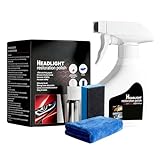 Automotive Headlamp Restoration Fluid Kit, 2026 New Headlight Cleaning Solution, Durable Car Headlight Polish for All Vehicle Types, Easy Headlight Restorer for Foggy Headlights (1PACK)
