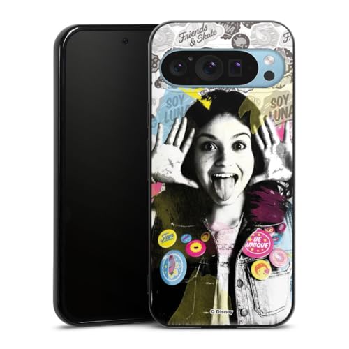 Coque en Silicone Compatible avec Google Pixel 9 Étui Silicone Coque Souple Soy Luna Disney