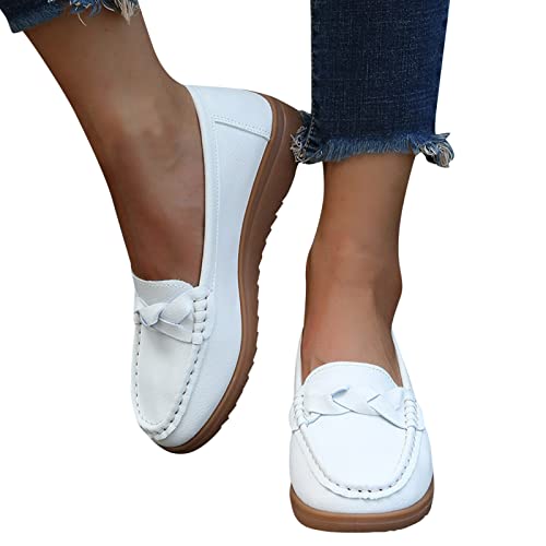Bastwahl Mocassin Femme - Classique Cuir Chaussures...