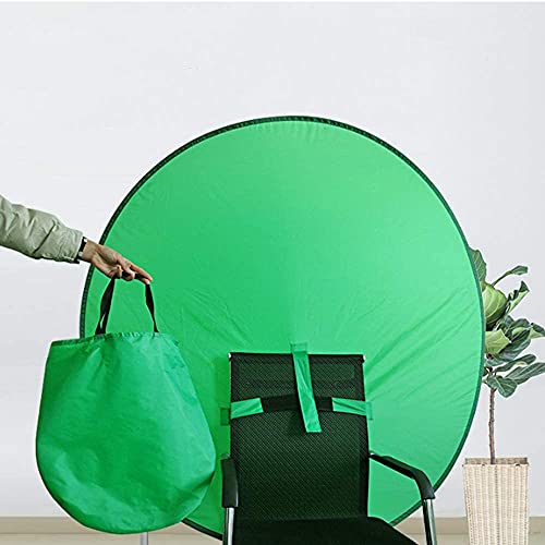 Fundo Verde Fotográfico Chromakey para Cadeira 142cm Portátil