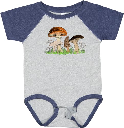 Image of inktastic Mushroom Hunting for Morel Mushroom Baby Bodysuit