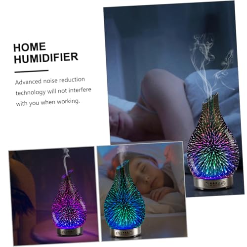 Diffuseur ultrasonique en verre véritable pour décoration maison - 3
