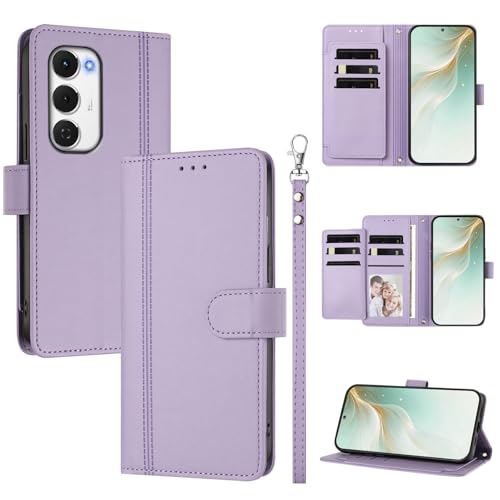 Cover �Ή��@�� for Tecno Spark 40 Pro Plus 4G �y�J�[�h�X���b�g2�t���E�H���b�g�X�^�C���z�X�}�z�P�[�X Purple