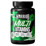 Warrior Multivitamin 60-Day Supply, Once-Daily – A-Z Multivitamins and Minerals Supplement – Adult Multivitamin Tablets for Men & Women with B Vitamins, Iron, Zinc, for Energy, Bone & Immune Support