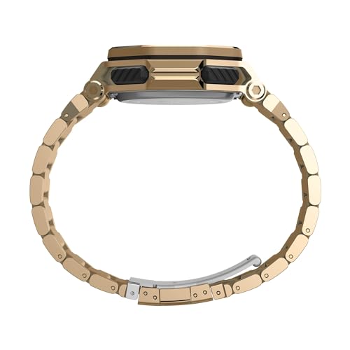 TIMEX Stainless Steel Men Black Analog-Digital Dial Watch- Tw2V84500X6 - Image 2