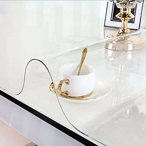 Housse de table transparente pour repas de famille sans taches