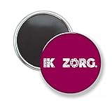 Botón 58 MM - Cuidado - Burdeux, 58mm, Plástico