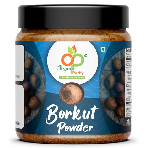 Organic Purify Borkut Powder (Indian Jujube Powder) Borkut Churan Jar Pack 150GM | Fresh, Natural, Rich in Nutrients for Health Benefits