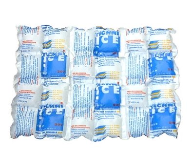 Techni Ice HDR 4 Ply Reusable Ice and Heat Packs for Back and Shoulder Injuries, Keeping Medications Cool, Keeping Food Fresh, and Reducing Power Usage in Refrigerators (100 sheets)