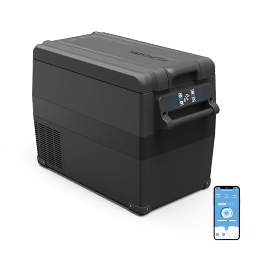 Alpicool NCF45 40L Glaciere Portable Réfrigérateur Voiture Camping Congélateur 12/24V Mini Frigo pour Maison, Bureau ou Pique-Nique en Plein Air/ -20 à 20℃