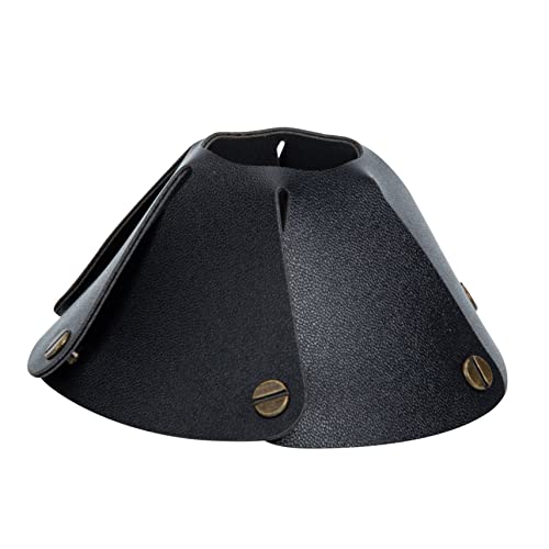 Homoyoyo Pantalla De Lámpara Sombra De Luz Para Acampar Decoración Retráctil Luces Solares Al Aire Libre Luces Led Para Acampar Cubiertas De Luz Para Luminarias Pararse Cámping Black Cuero