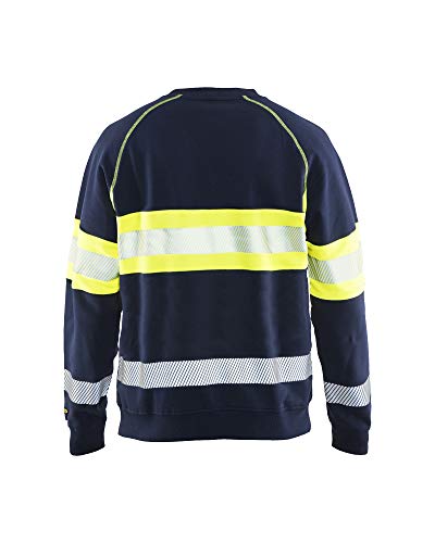 Pull haute visibilité contre le manque de visibilité Blaklader bleu L
