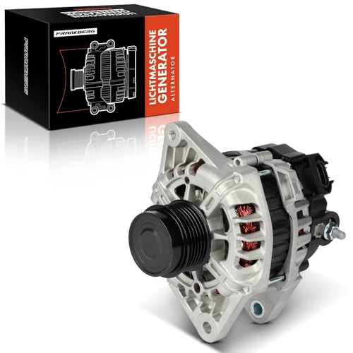Frankberg Alternator Generator with freewheel pulley Compatible with i20 PB PBT i30 GD i30 Coupe i30 Estate GD iX20 JC Cee'D JD Pro Cee'D JDVenga YN 373002B710