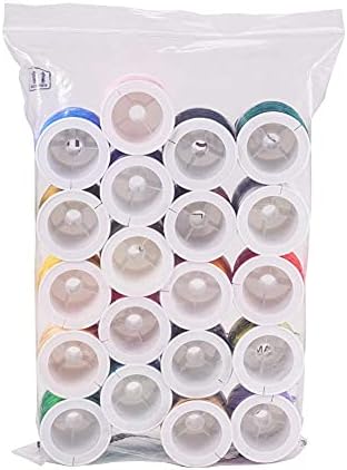 PandaHall Elite 20 Colors 640 Yards 1mm Rattail Satin Nylon Trim Cord for Necklace Bracelet Beading Kumihimo Chinese Knot