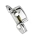 HDBUBALUS Chrome Rear Brake Master Cylinder Cover Fit for Harley FLHT FLHX FLHR 2008-2024